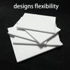95% Alumina Ceramic Plate, High Hardness, 20 x 50 x 100 mm, 0.255 mm Thick, 1 Pc. (100 x 100 x 0.25 mm) view 3