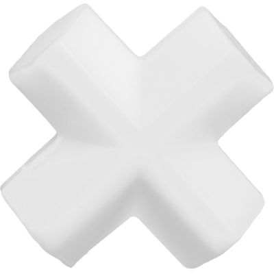 White PTFE Magnetic Stir Bar, Special Shape for Laboratory Use