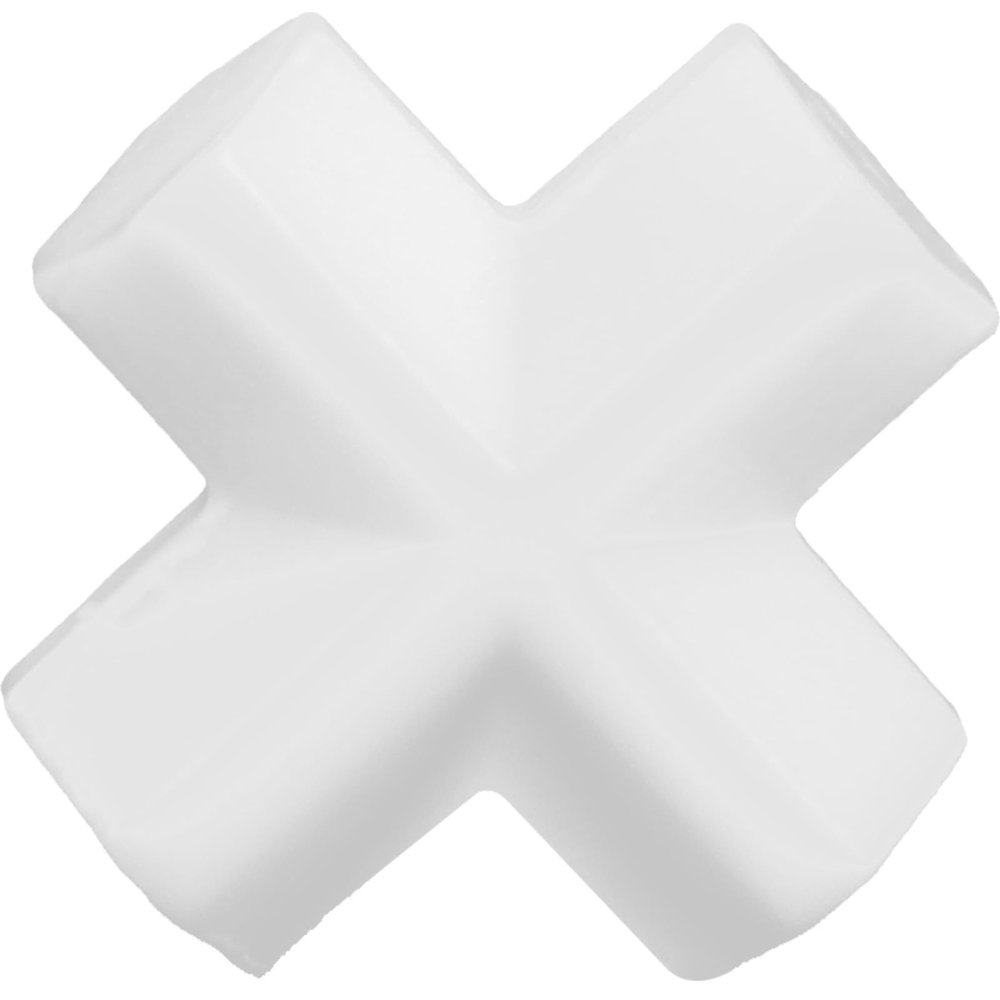 White PTFE Magnetic Stir Bar, Special Shape for Laboratory Use