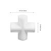 PTFE Magnetic Stir Bar, White, for Laboratory Equipment view 2