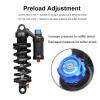 Mountain Bike Rear Shock, Adjustable Damping, 550 lb, 190 mm view 4