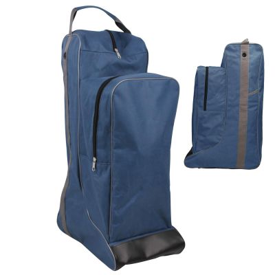 Equestrian Boot Storage Bag with Carrying Strap and Ventilation System