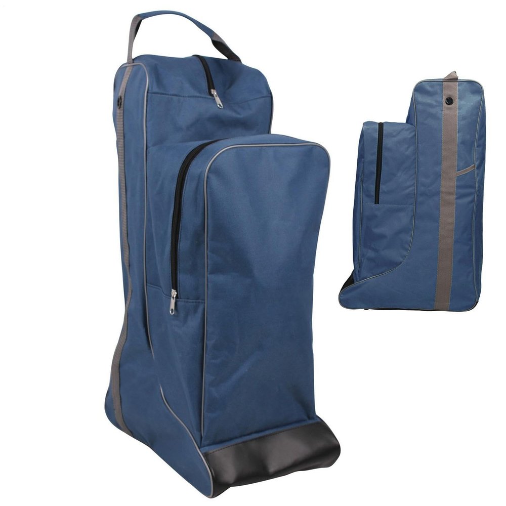 Equestrian Boot Storage Bag with Carrying Strap and Ventilation System
