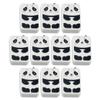 Adorainbow 10-Pack Small Panda Erasers, Non-Toxic Rubber, Won’t Damage Paper, for Students and Artists view 1