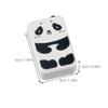 Adorainbow 10-Pack Small Panda Erasers, Non-Toxic Rubber, Won’t Damage Paper, for Students and Artists view 2