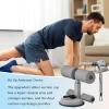 Sit-Up Trainer with Double Suction-Cup Base Bar and Latex Resistance Band view 2