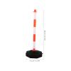 Toyvian High-Visibility Plastic Safety Bollard with Movable Design view 2