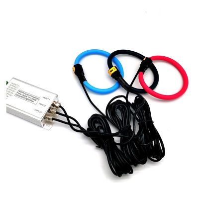 Mains Voltage Analyzer, 2000 A Voltage Output, 1 V Current Sensor, Amplified Rogowski Coil, Flexible AC Probe
