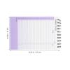 JEWEDECO 2-Pack Purple Desktop Notepads with Thick, Smooth Pages and Spiral Binding, Planning Notebooks with Tear-Off Pages for Task Lists and Minimalist Design view 2