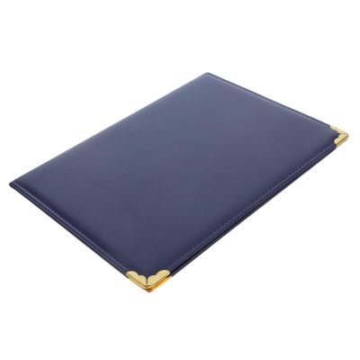 MUSISALY Elegant A3 PU Leather Diploma Holder