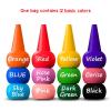 Cocoarm Finger Crayons, Paraffin, 12 Colors, Palm-Grip Toddler Crayons, 3D Rotating, Stackable, Ages 3+ view 2