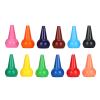 Cocoarm Finger Crayons, Paraffin, 12 Colors, Palm-Grip Toddler Crayons, 3D Rotating, Stackable, Ages 3+ view 4