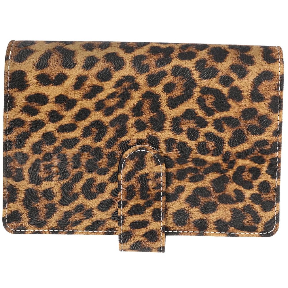 Ipetboom A6 Budget Binder Cover, PU Leather, Reusable and Easy to Clean