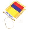 SHINEOFI Car Hanging Flag with Tassels, UV-Resistant, Double-Sided view 1