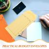 VICASKY 12-Piece Colorful Paper Budget Envelopes for Cash Budgeting and Budget Binder Accessories view 3
