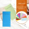 VICASKY 12-Piece Colorful Paper Budget Envelopes for Cash Budgeting and Budget Binder Accessories view 4